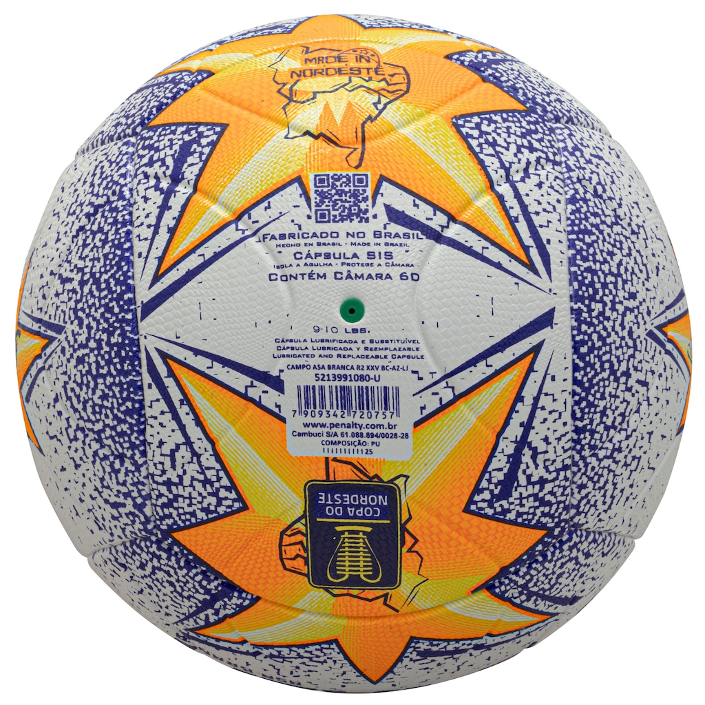 Imagem 2 do produto Bola de Futebol de Campo Penalty Asa Branca R2 XXV