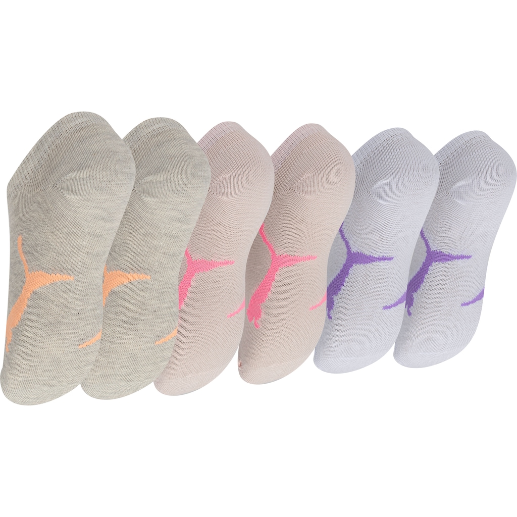 Imagem 2 do produto Kit de Meias Puma Sapatilha Invisível 3 Pares Infantil
