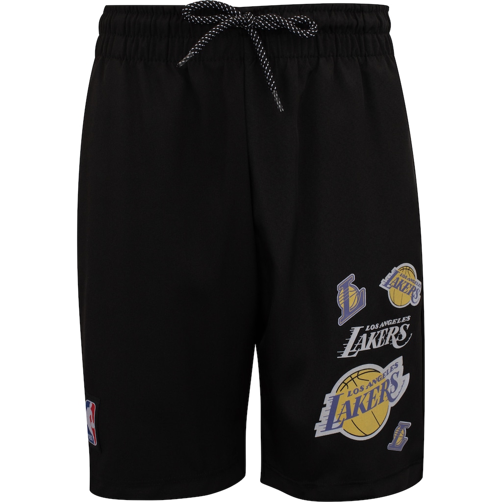 Imagem 3 do produto Conjunto do Los Angeles Lakers NBA Juvenil N1124 e N1129 Camiseta + Bermuda