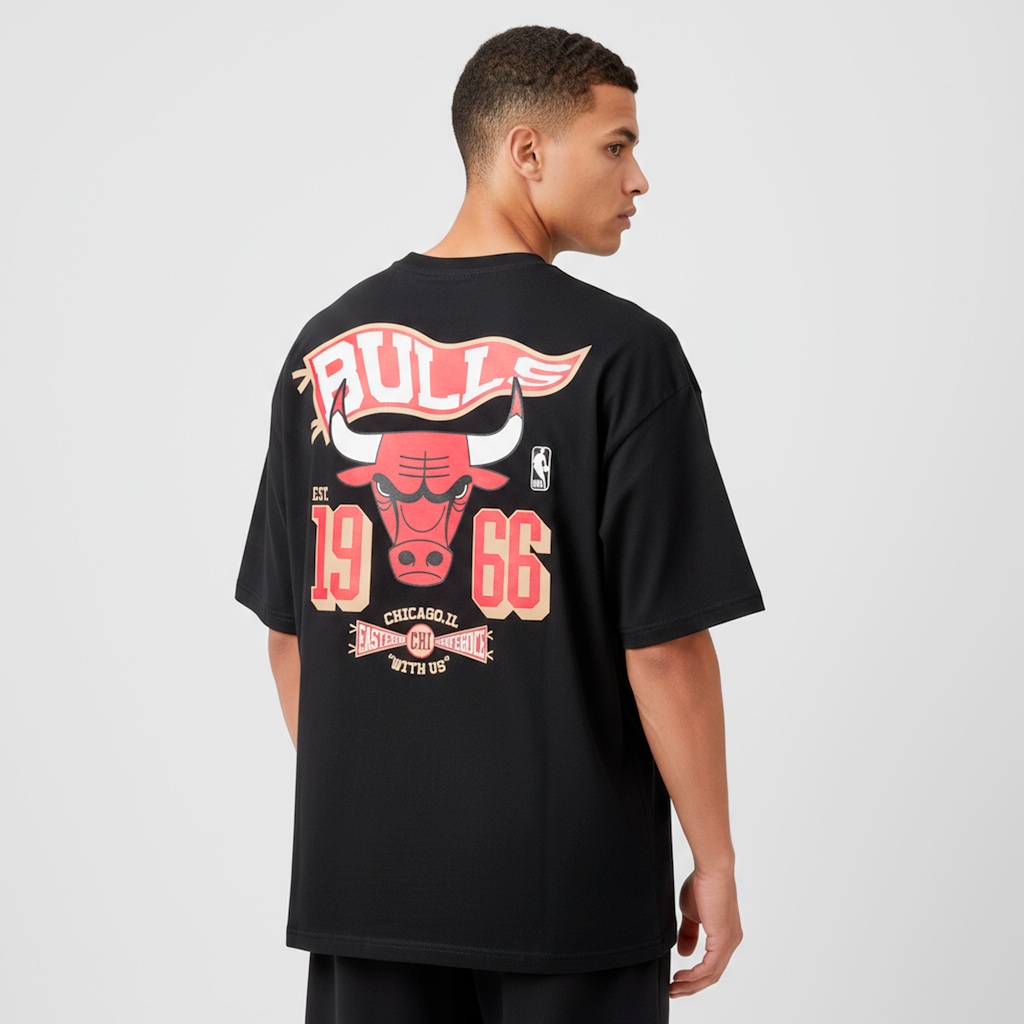 Imagem 2 do produto Camiseta do Chicago Bulls NBA Masculina Pennant N0539
