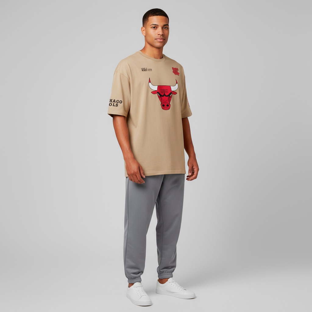 Imagem 3 do produto Camiseta do Chicago Bulls NBA Masculina Pennant N0539