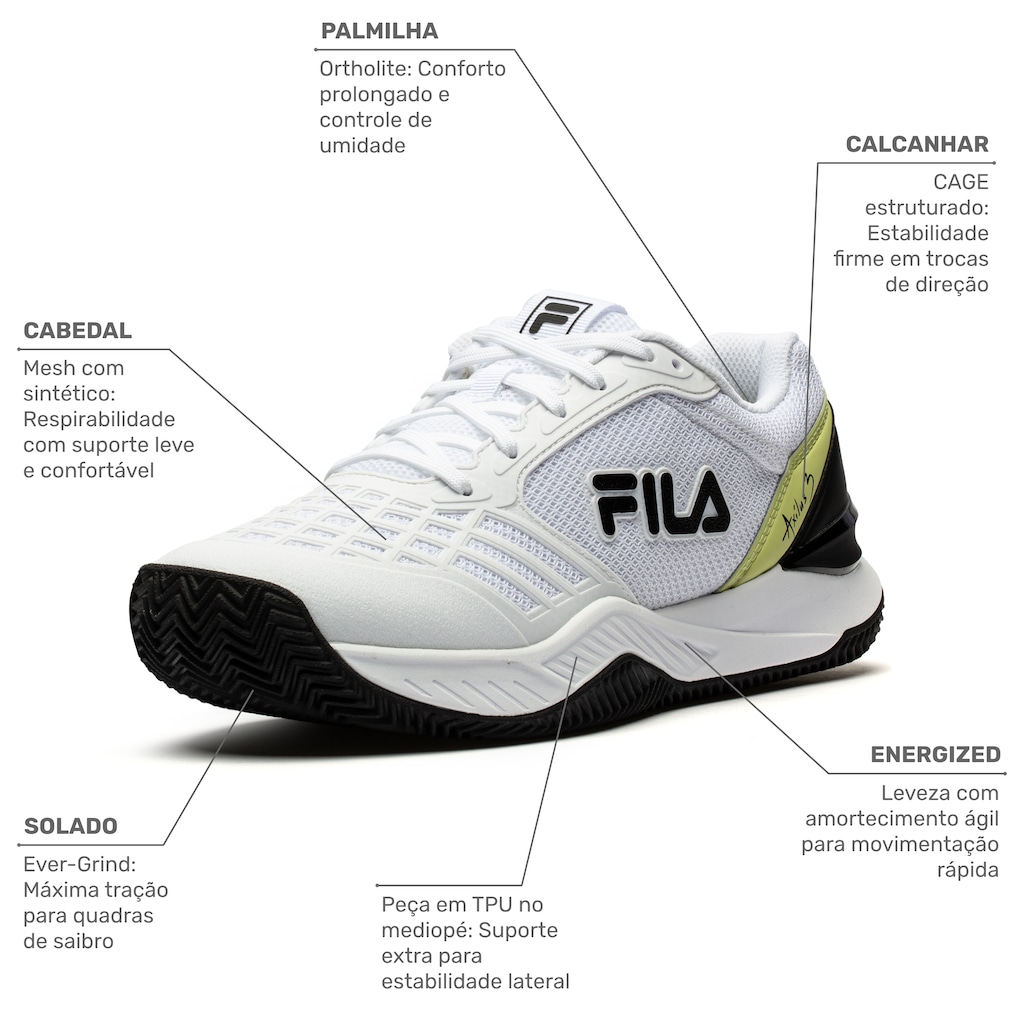 Imagem 2 do produto Tênis Fila Axilus 3 CC - Masculino - Tennis