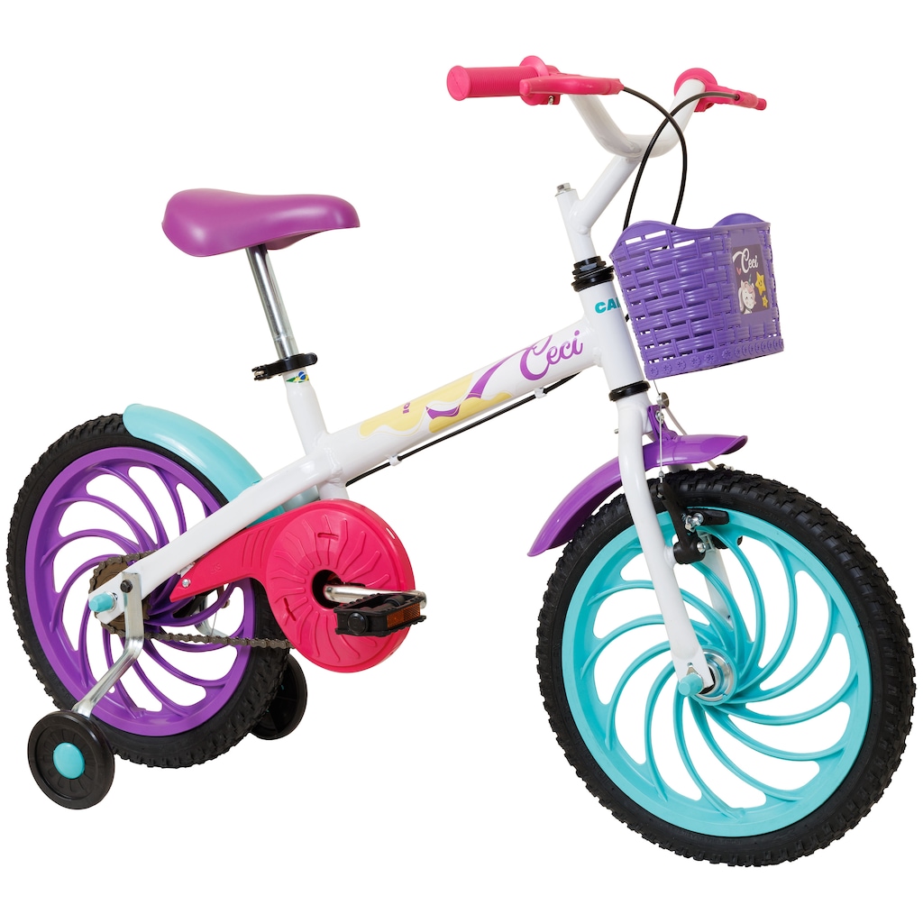 Imagem 2 do produto Bicicleta Caloi Ceci Aro 16 Infantil Feminina