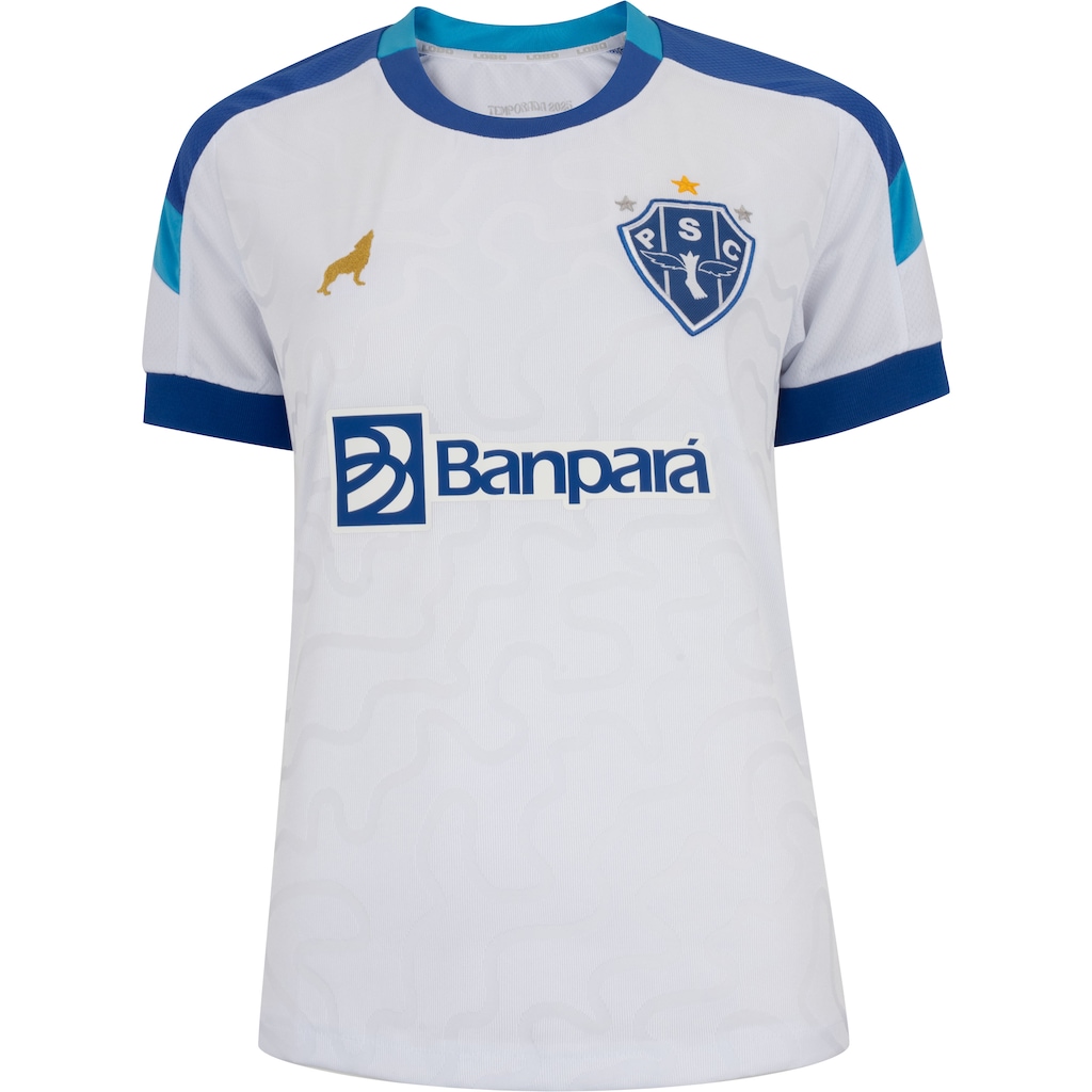 Imagem 1 do produto Camisa do Paysandu II 25 Lobo Feminina Torcedora