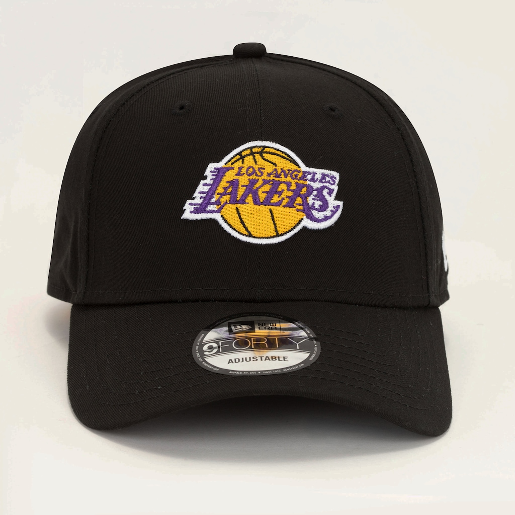 Imagem 2 do produto Boné Aba Curva do Los Angeles Lakers NBA New Era Basic Snapback Adulto