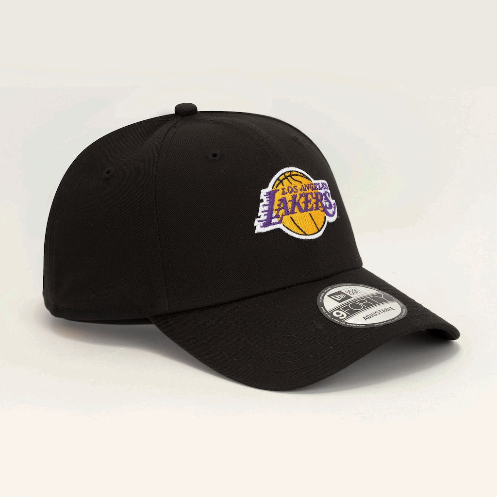 Imagem 3 do produto Boné Aba Curva do Los Angeles Lakers NBA New Era Basic Snapback Adulto