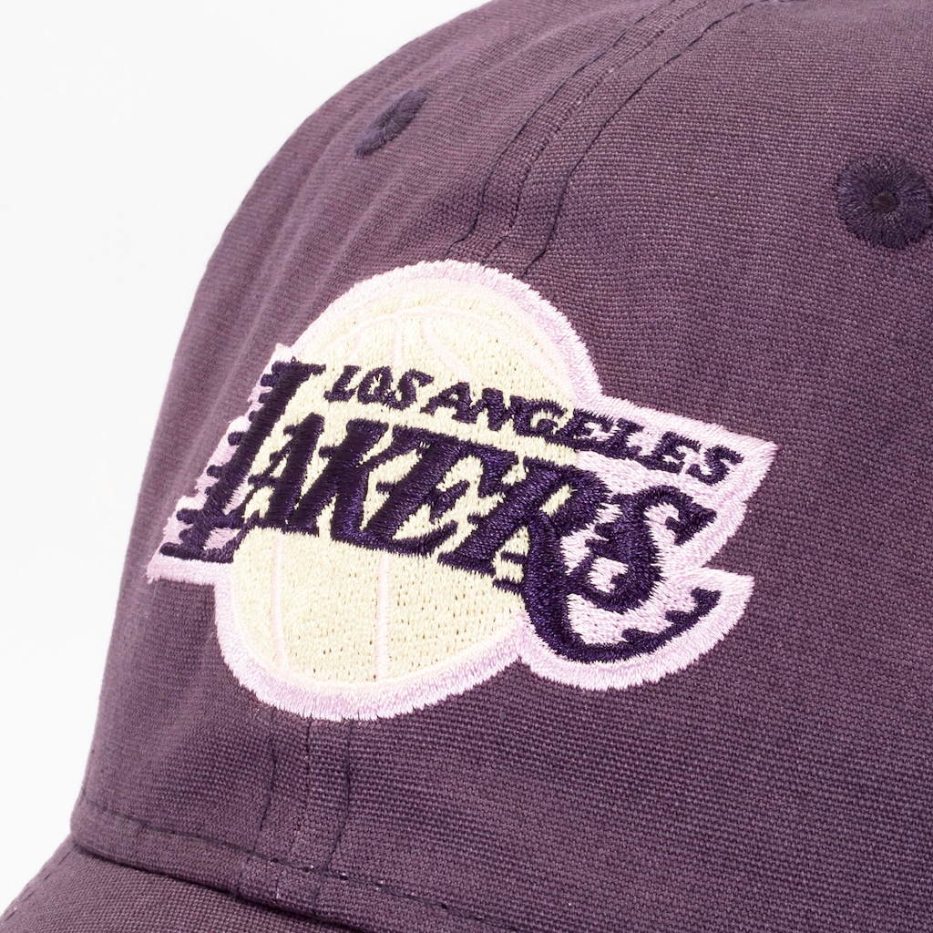 Imagem 4 do produto Boné do Los Angeles Lakers Aba Curva New Era NBA Strapback 920 Action Sunset Adulto
