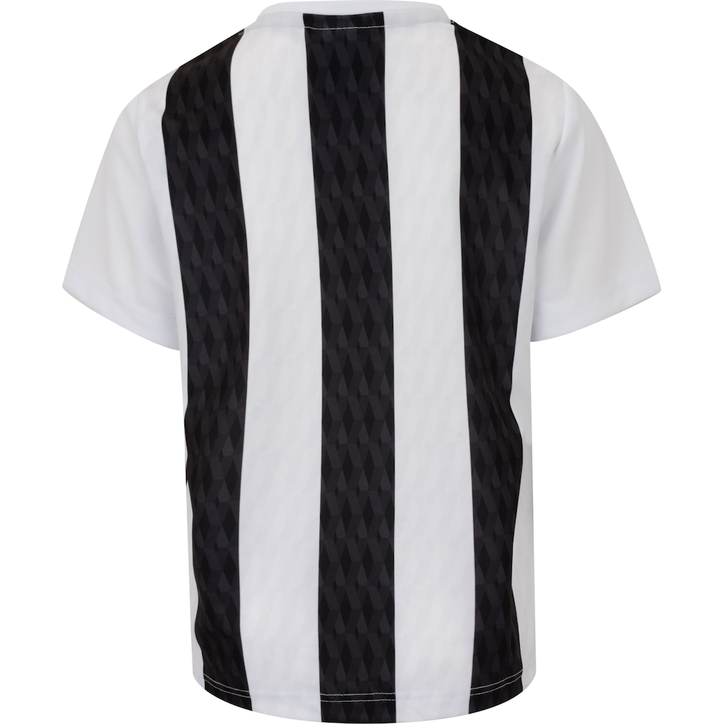 Imagem 2 do produto Kit de Uniforme do Santos Infantil Braziline Mini Craque Camiseta + Calção