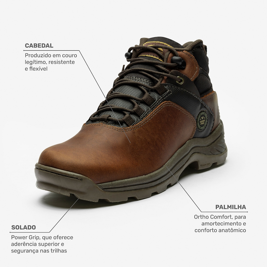 Imagem 3 do produto Bota de Couro Bull Terrier Explorer Masculina