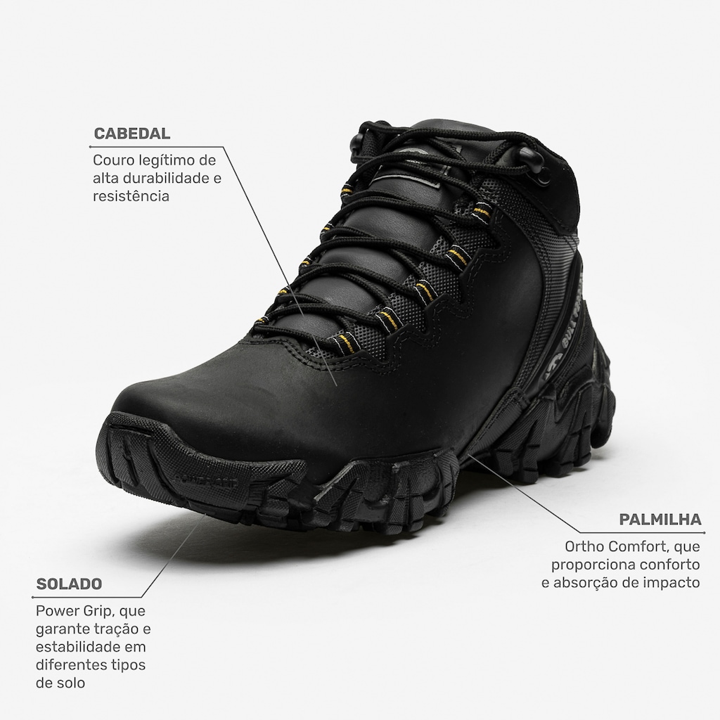 Imagem 3 do produto Bota de Couro Bull Terrier Dakar Masculina
