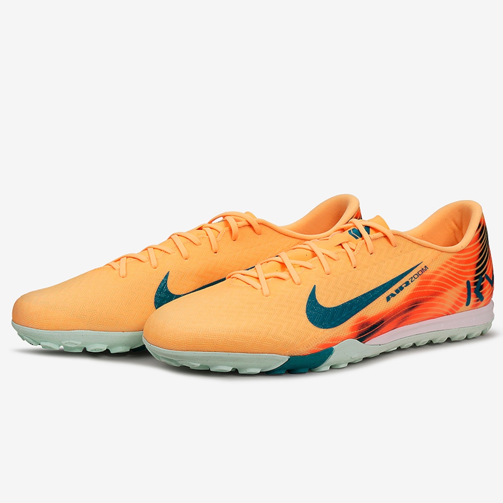 Imagem 4 do produto Chuteira Society Adulto Nike Zoom Mercurial Vapor 16 Academy Kylian Mbappé