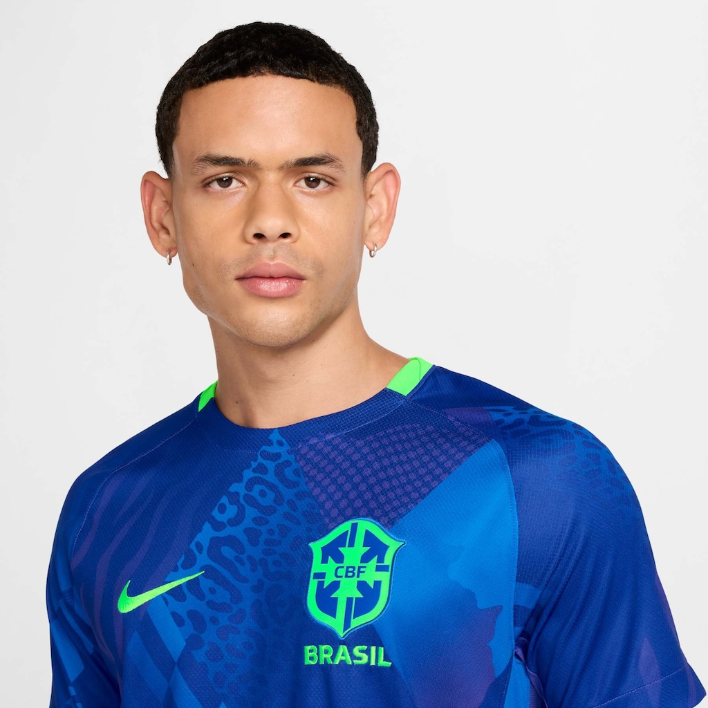 Imagem 3 do produto Camisa da Seleção do Brasil CBF II 25/26 Torcedor Pro Nike Masculina