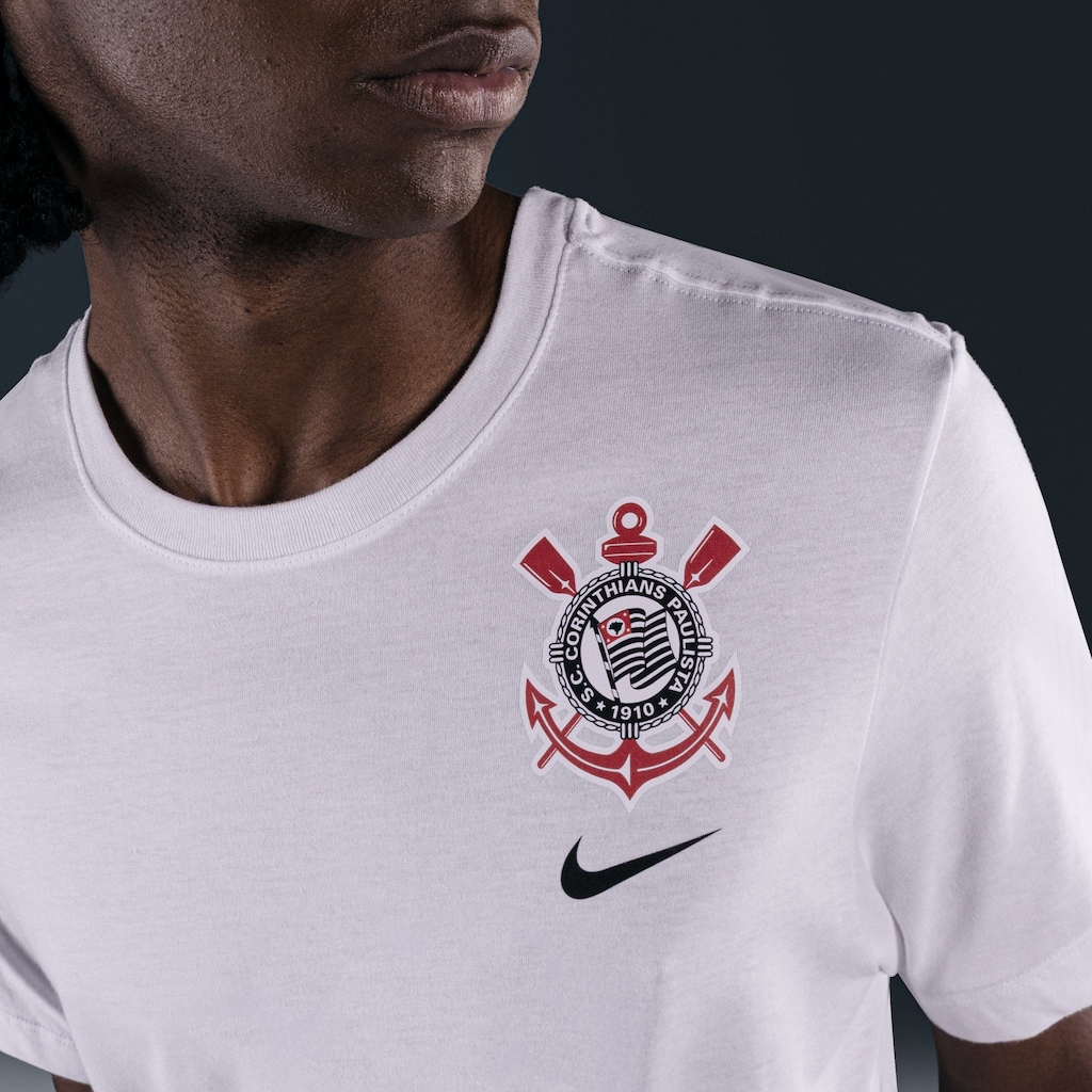 Imagem 4 do produto Camiseta do Corinthians Nike Crest Masculina