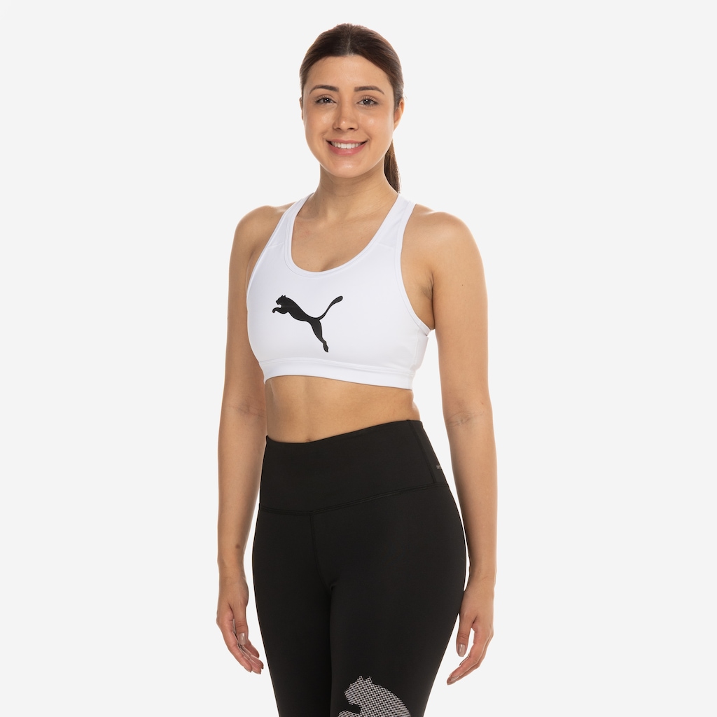 Imagem 4 do produto Top Fitness sem Bojo Puma Média Sustentação 4Keeps Adulto