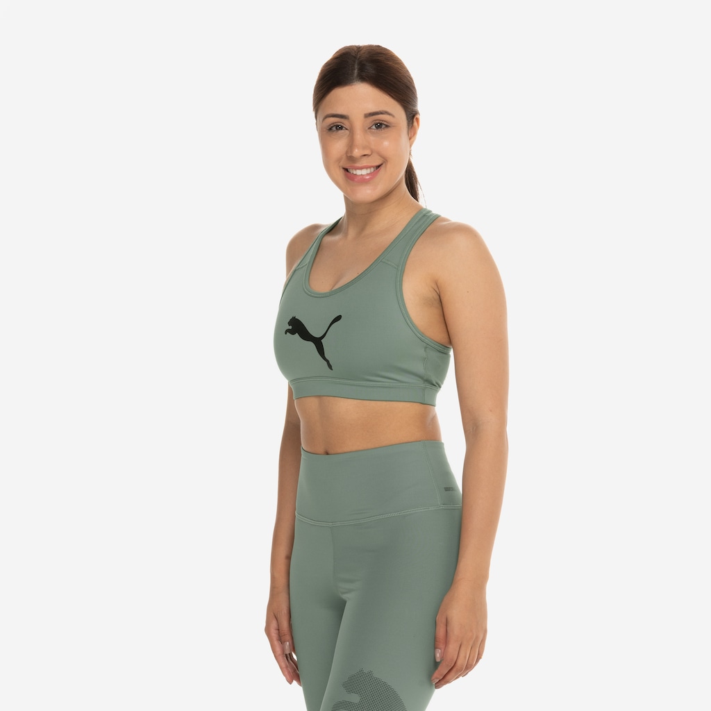 Imagem 4 do produto Top Fitness sem Bojo Puma Média Sustentação 4Keeps Adulto