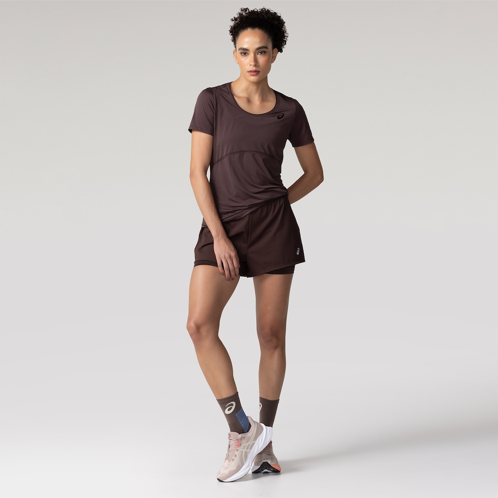 Imagem 3 do produto Camiseta ASICS Libélula Recorte Feminina
