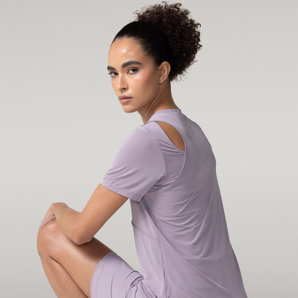 Imagem 4 do produto Camiseta ASICS Libélula Recorte Feminina