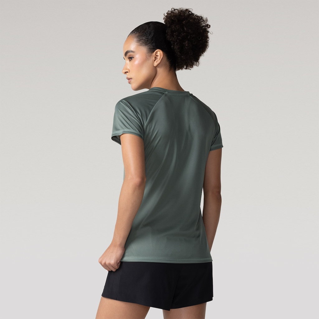 Imagem 2 do produto Camiseta ASICS Basic Logo Antiodor Feminina