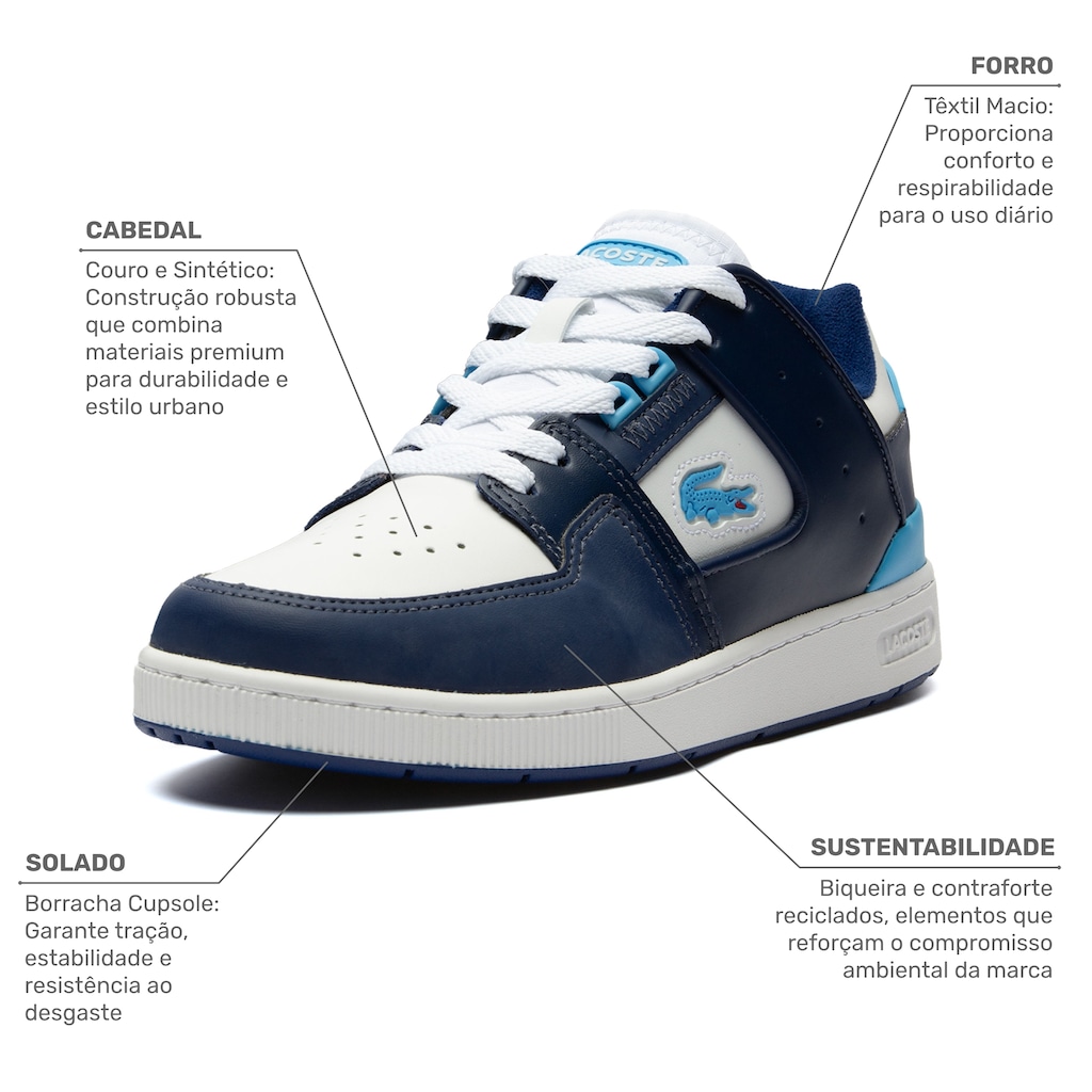 Imagem 2 do produto Tênis Masculino Lacoste Court Cage