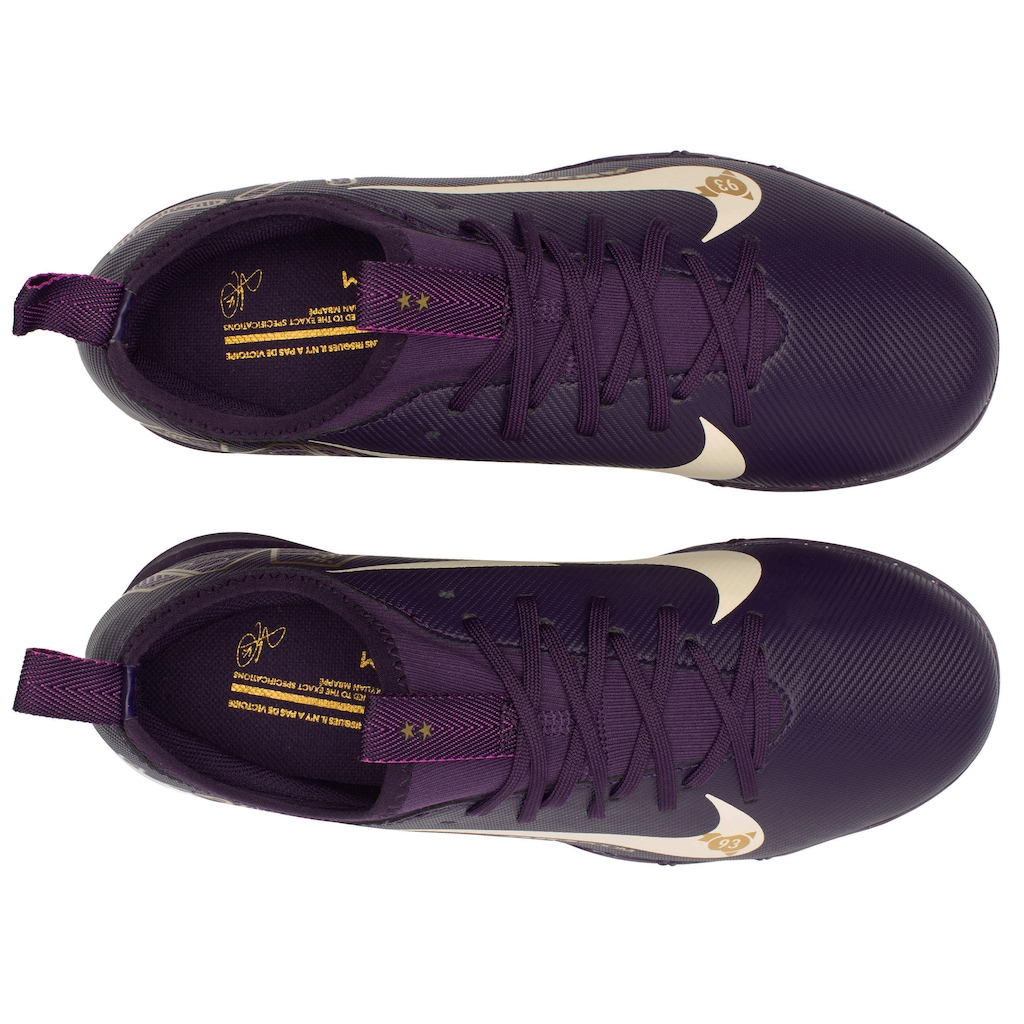Imagem 3 do produto Chuteira Society Infantil Nike Zoom Vapor 16 Academy Kylian Mbappé