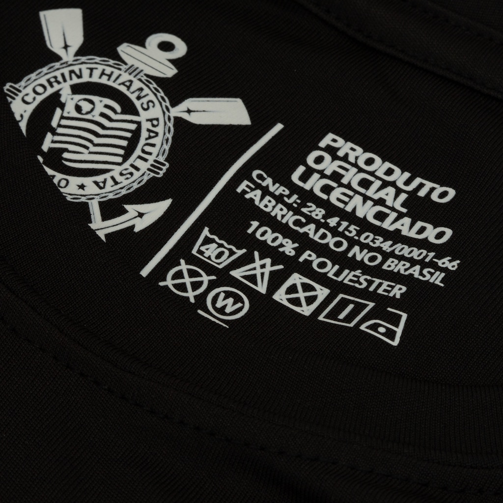 Imagem 5 do produto Camisa do Corinthians Coimbra Lisa Away Infantil