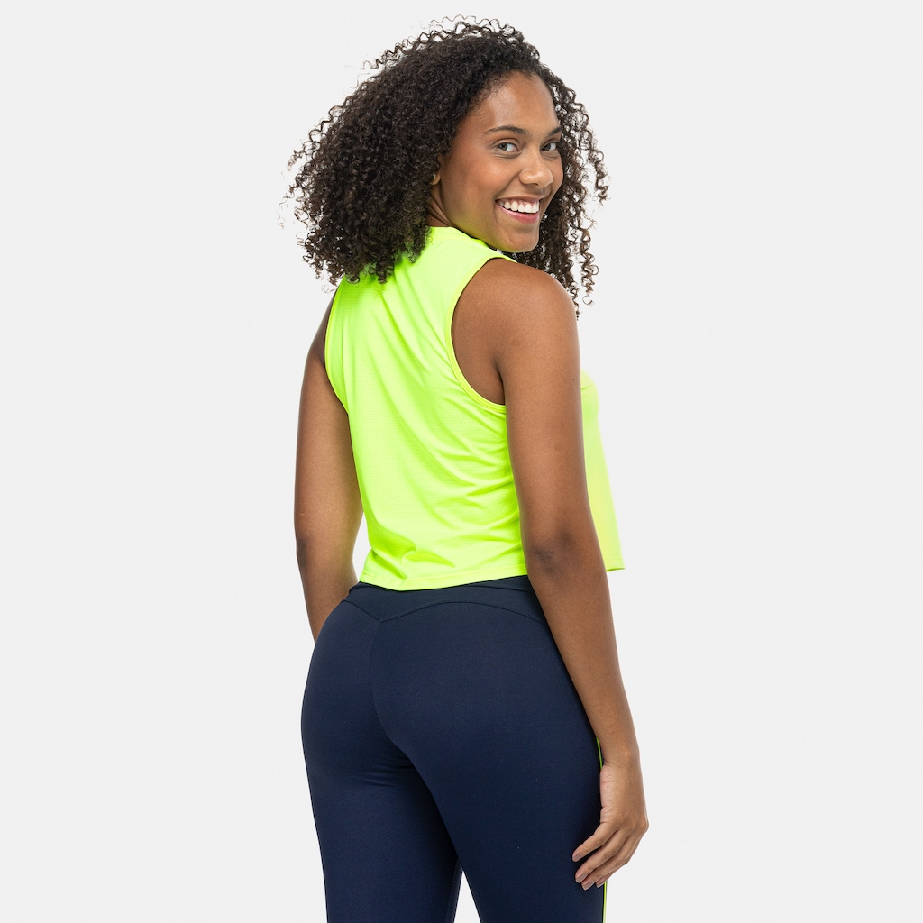 Imagem 2 do produto Camiseta Regata Vestem Cropped Trace Dry Fit