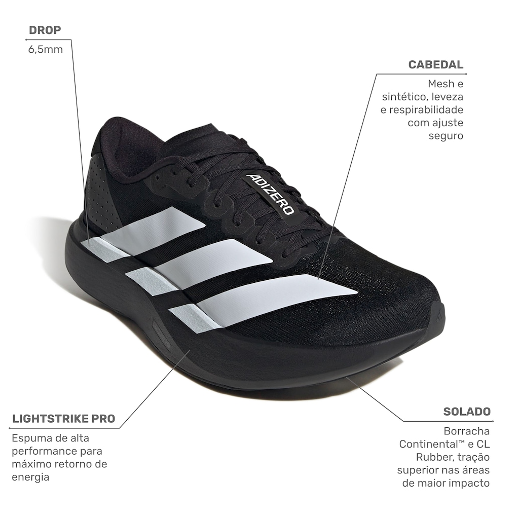 Imagem 2 do produto Tênis Masculino adidas Adizero EVO SL