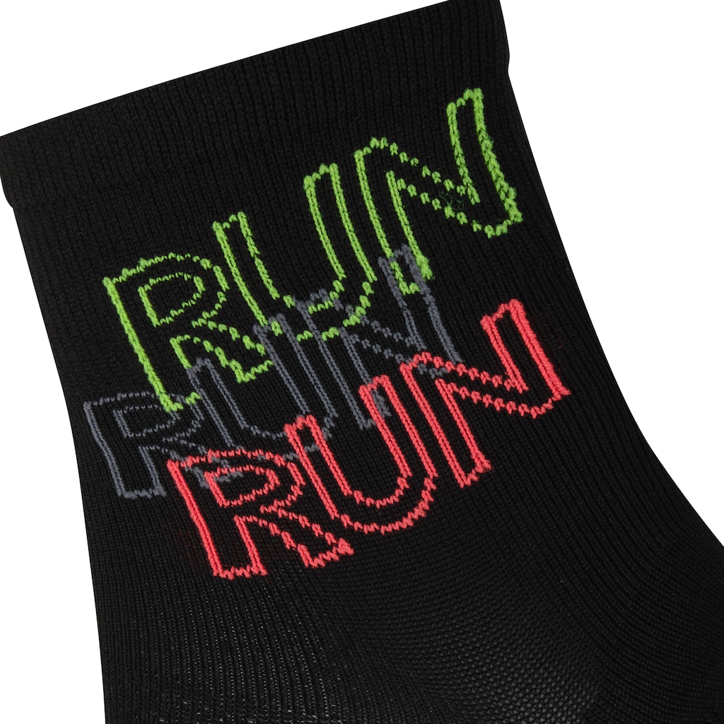Imagem 5 do produto Kit Meias Para Corrida Esportiva Oxer Cano Médio com 2 Pares - Adulto