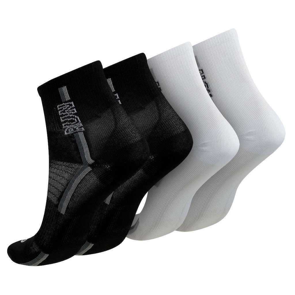 Imagem 2 do produto Kit de Meia Para Corrida Oxer Cano Médio Adulto 2 Pares