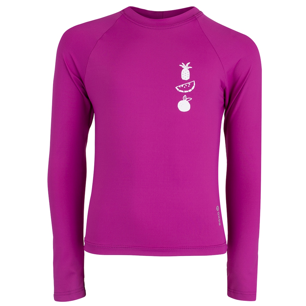 Imagem 2 do produto Conjunto Infantil Oxer Camiseta Manga Longa + Sunga com Proteção UV Menina