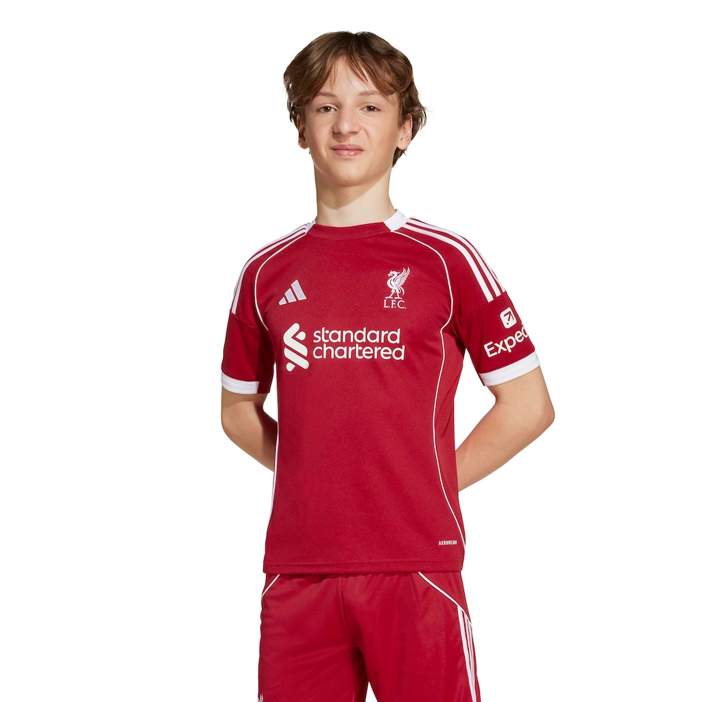 Imagem 4 do produto Camisa do Liverpool I 25/26 Torcedor adidas Juvenil