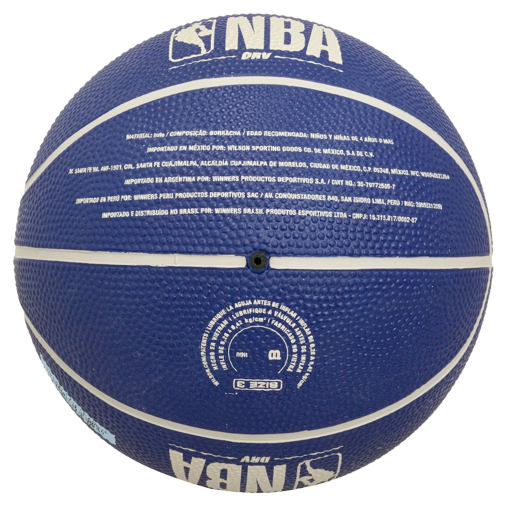 Imagem 3 do produto Mini Bola de Basquete Wilson NBA DRV 3