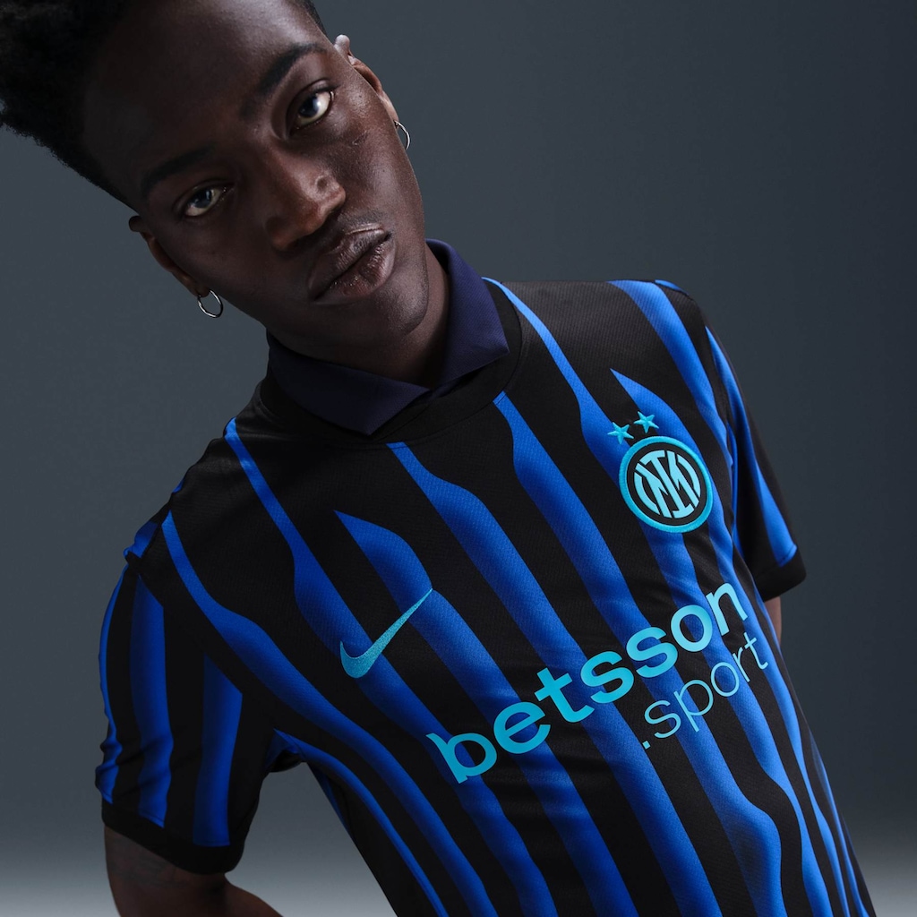 Imagem 4 do produto Camisa do Inter de Milão I 25/26 Torcedor Pro Nike Masculina
