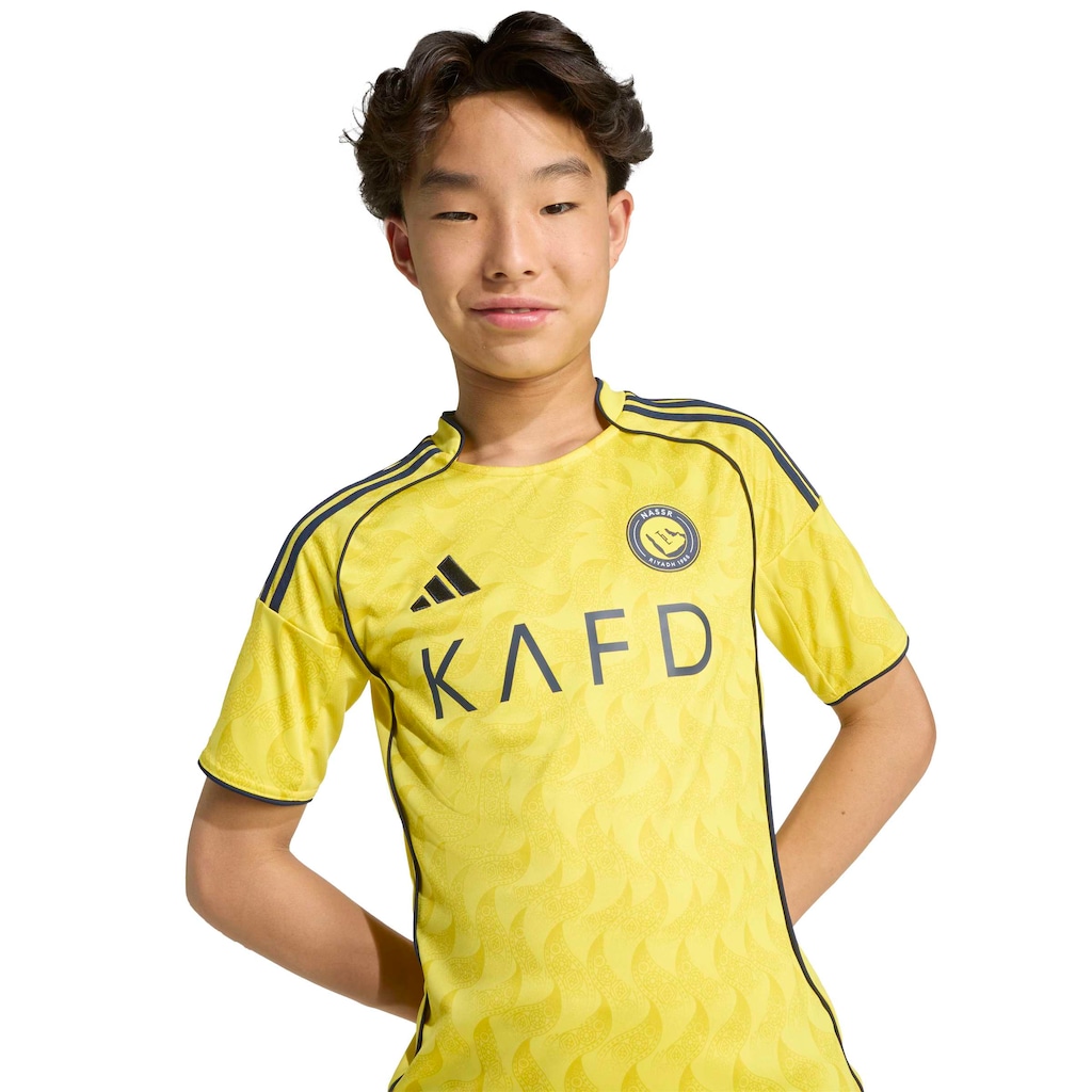 Imagem 4 do produto Camisa Al Nassr FC I 25/26 Torcedor adidas Infantil