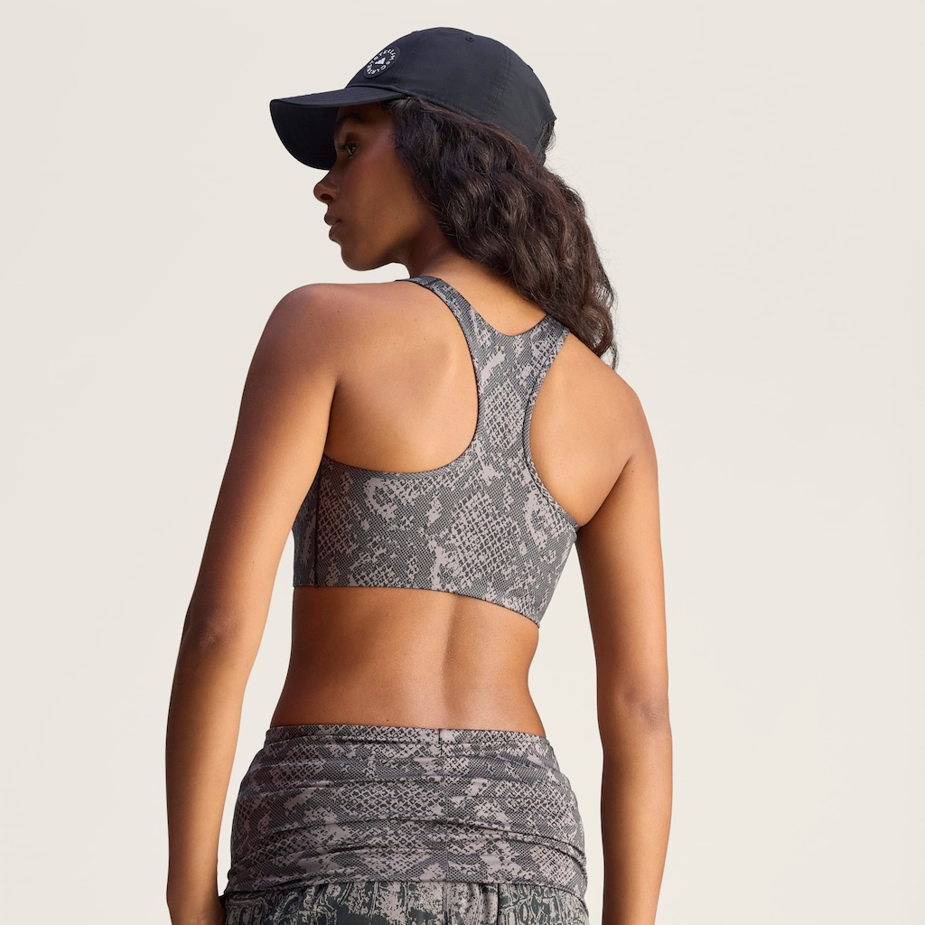 Imagem 2 do produto Top Power Impact adidas by Stella McCartney Suporte Médio Estampado Adulto