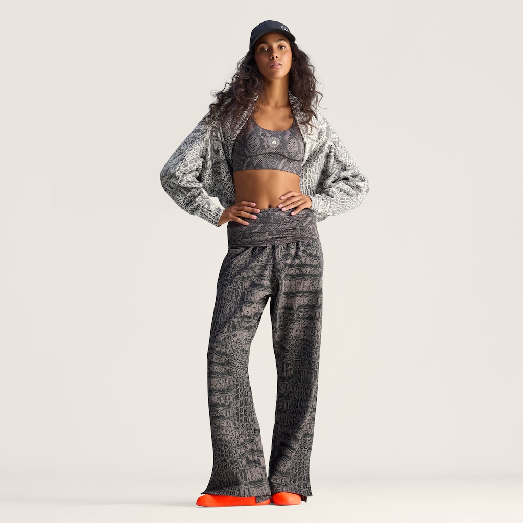 Imagem 3 do produto Top Power Impact adidas by Stella McCartney Suporte Médio Estampado Adulto