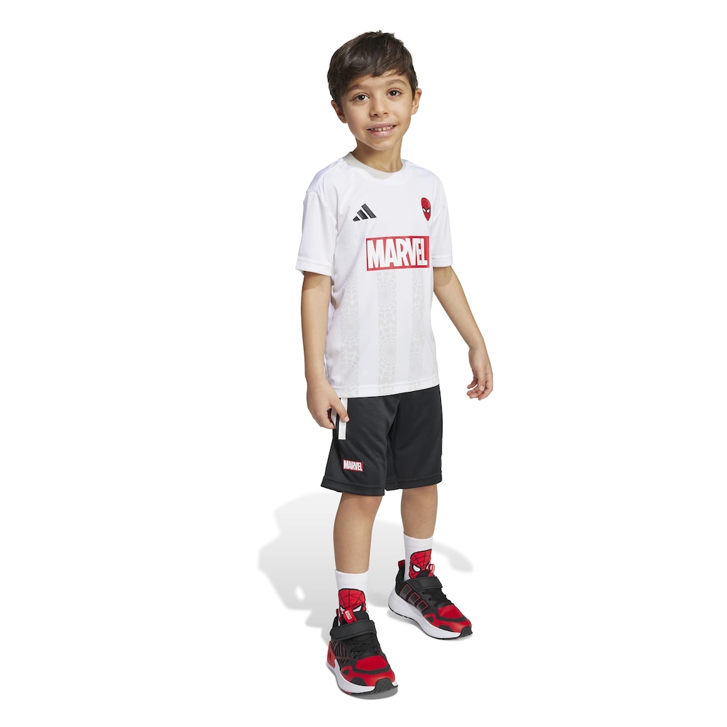 Imagem 3 do produto Conjunto Infantil adidas Homem-Aranha Marvel Camiseta e Bermuda