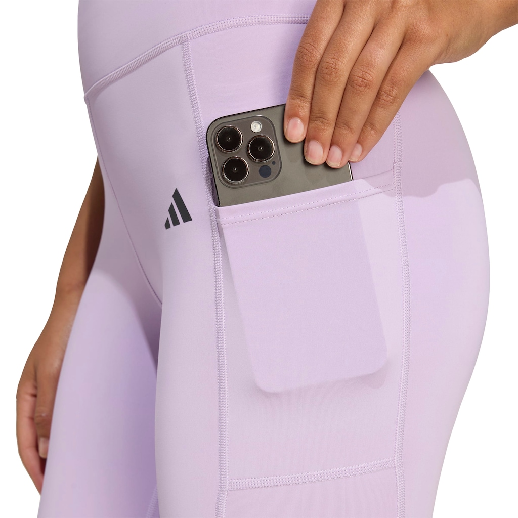 Imagem 5 do produto Calça adidas Legging Optime Três Listras Feminina
