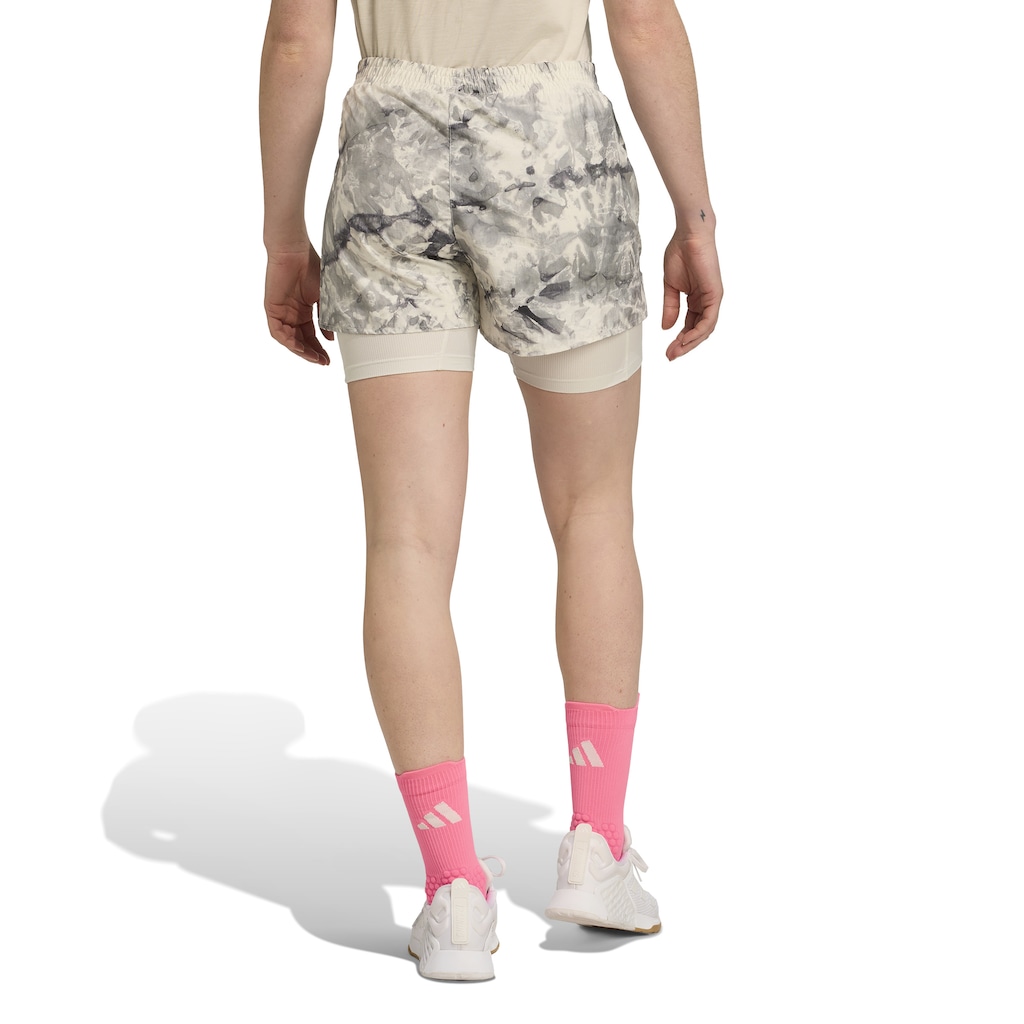 Imagem 3 do produto Short 2 Em 1 adidas Own The Run Spray Dye Feminina