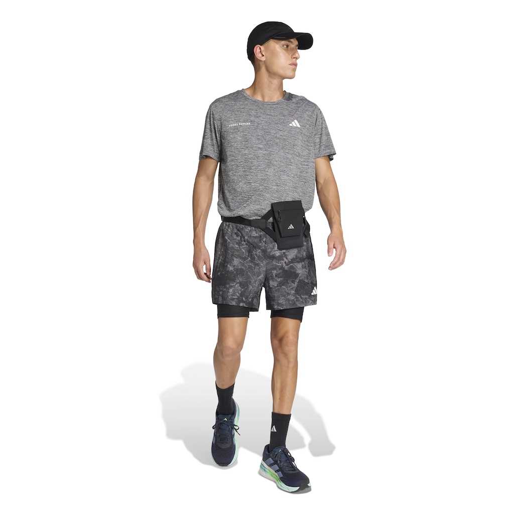 Imagem 4 do produto Bermuda adidas 2 Em 1 Own The Run Spray Dye Masculina