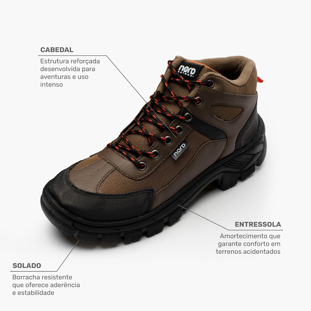 Imagem 3 do produto Bota Masculina Nord Adventure
