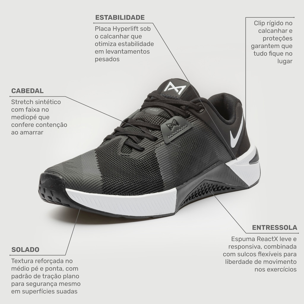 Imagem 2 do produto Tênis Masculino Nike Metcon 10