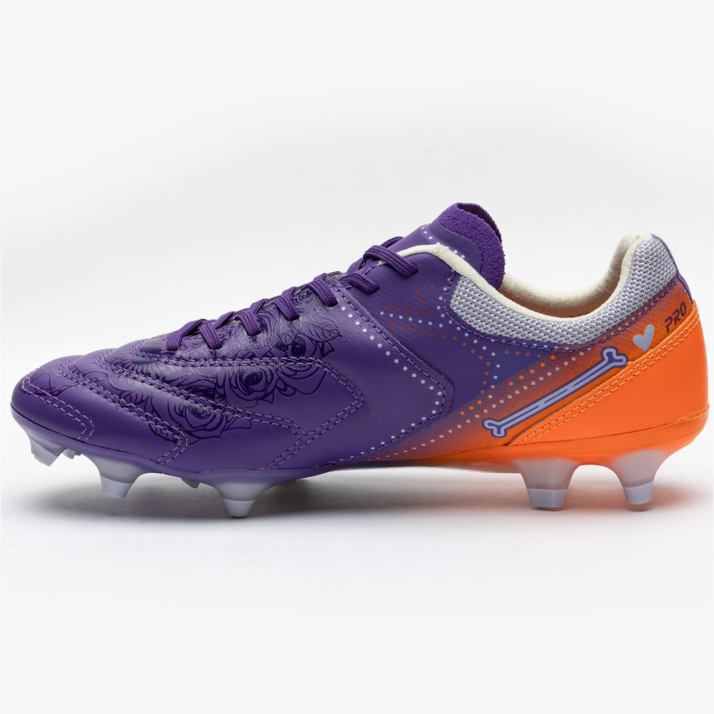 Imagem 3 do produto Chuteira de Campo Adulto Umbro Adamant Master Class Pro Edição DLM Dia de los Muertos