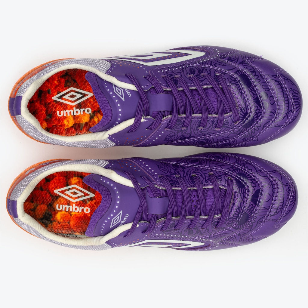 Imagem 4 do produto Chuteira de Campo Adulto Umbro Adamant Master Class Pro Edição DLM Dia de los Muertos
