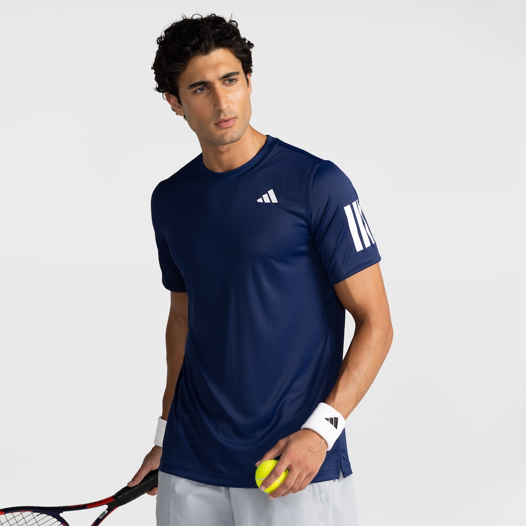 Imagem 1 do produto Camiseta adidas Club 3 Listras - Masculina