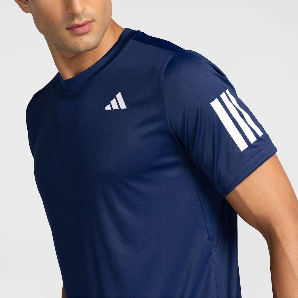 Imagem 4 do produto Camiseta adidas Club 3 Listras - Masculina