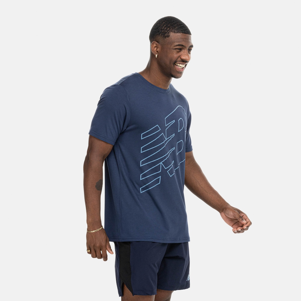 Imagem 4 do produto Camiseta New Balance Logo Performance Masculina