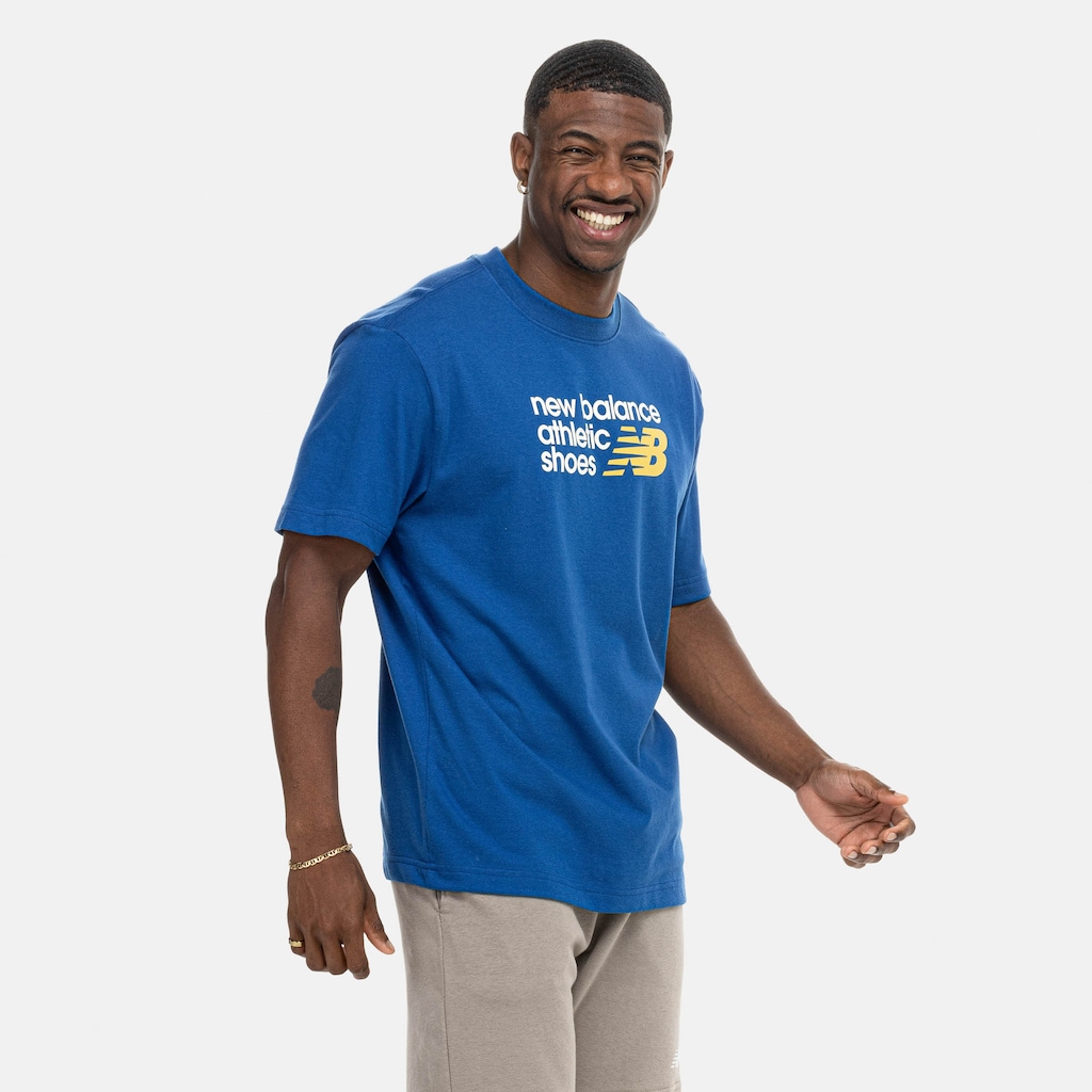 Imagem 4 do produto Camiseta New Balance Athletics Relaxed Premium Chest Logo Masculina