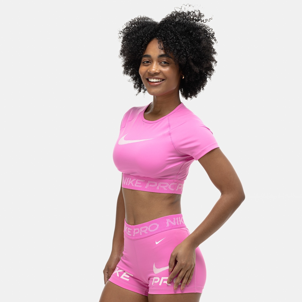 Imagem 4 do produto Camiseta Feminina Nike Pro Dri-FIT Tight Gráfica