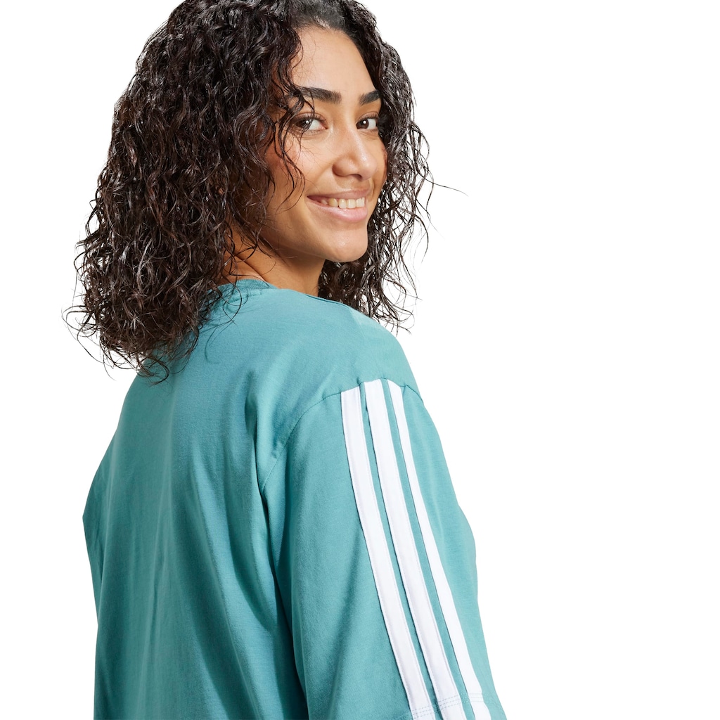 Imagem 4 do produto Camiseta adidas Essentials Três Listras Feminina